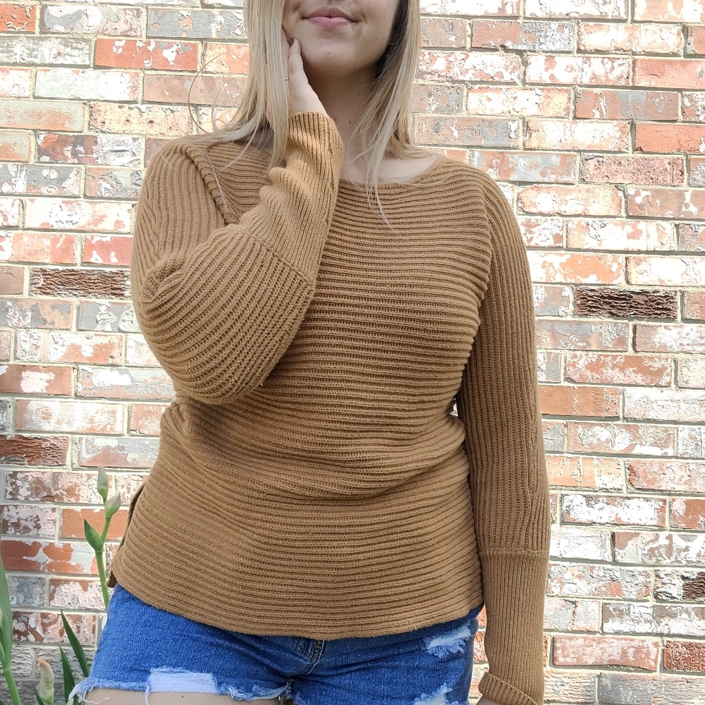 Rachel Zoe Rust Sweater